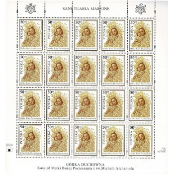 Arkusz 3522 Sanktuaria Maryjne - Kościół Matki Bożej Pocieszenia i św. MichałaArchanioław Górce Duchownej